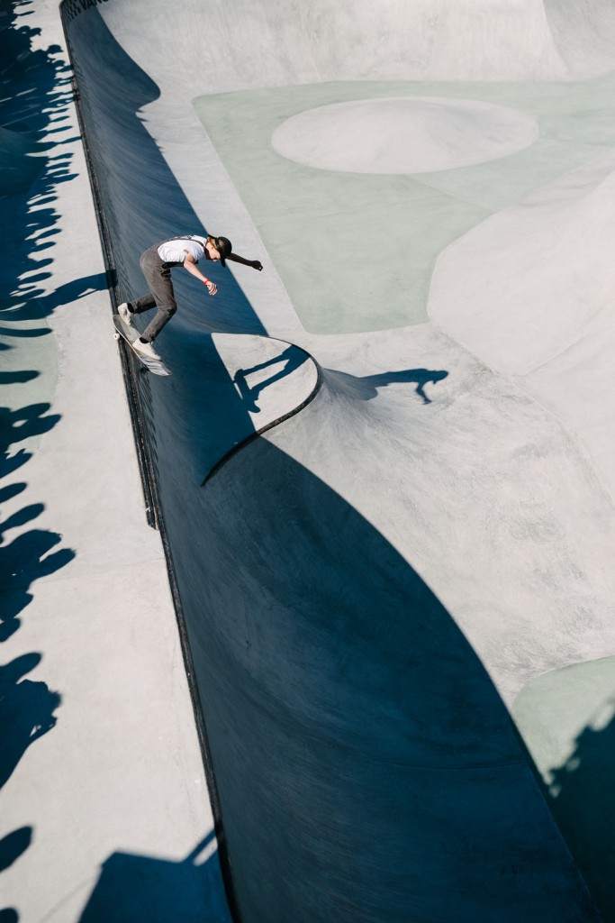 Roman Pabich, backside smith grind.