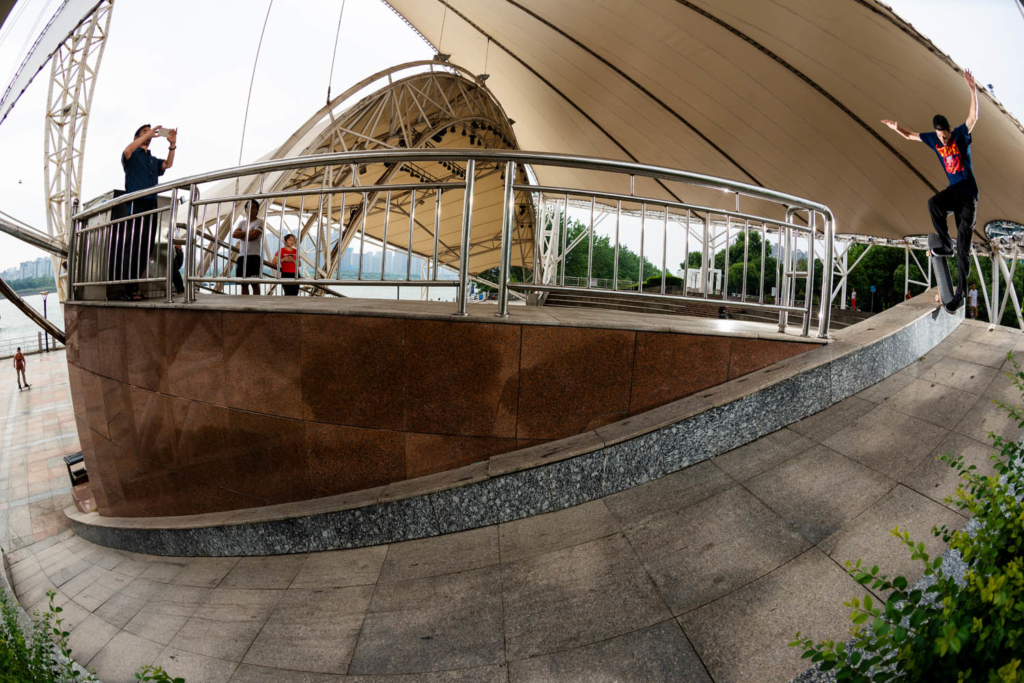 Ryan Lay, switch bluntslide pop in.