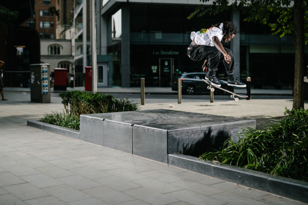 Ibu Sanyang, Kickflip, London. Ph: Sam Ashley