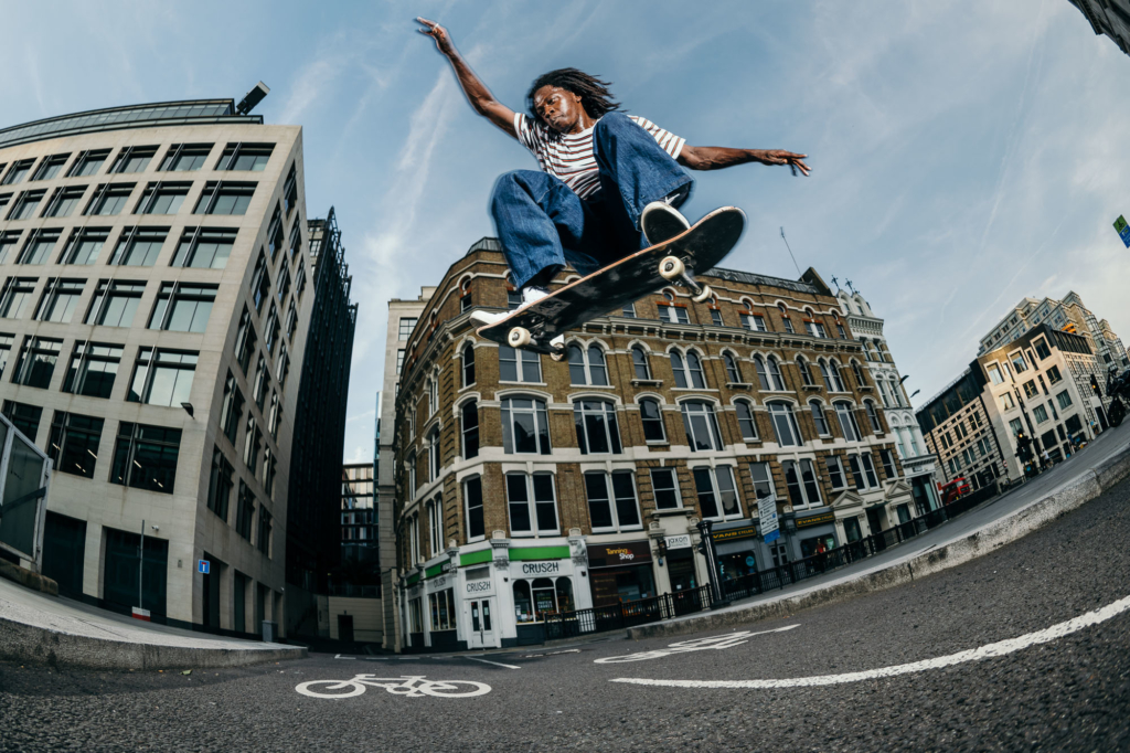 Ibu Sanyang, Fakie Ollie, London. Ph: Sam Ashley