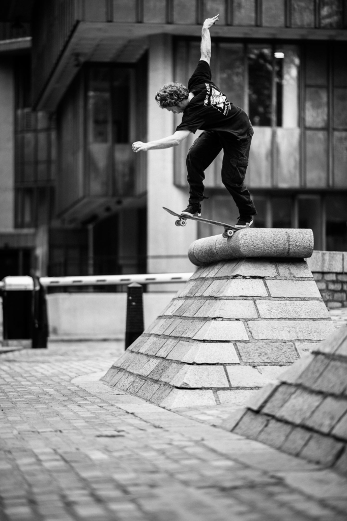 Samu Karvonen, Backside Tailslide, London. Ph: Sam Ashley
